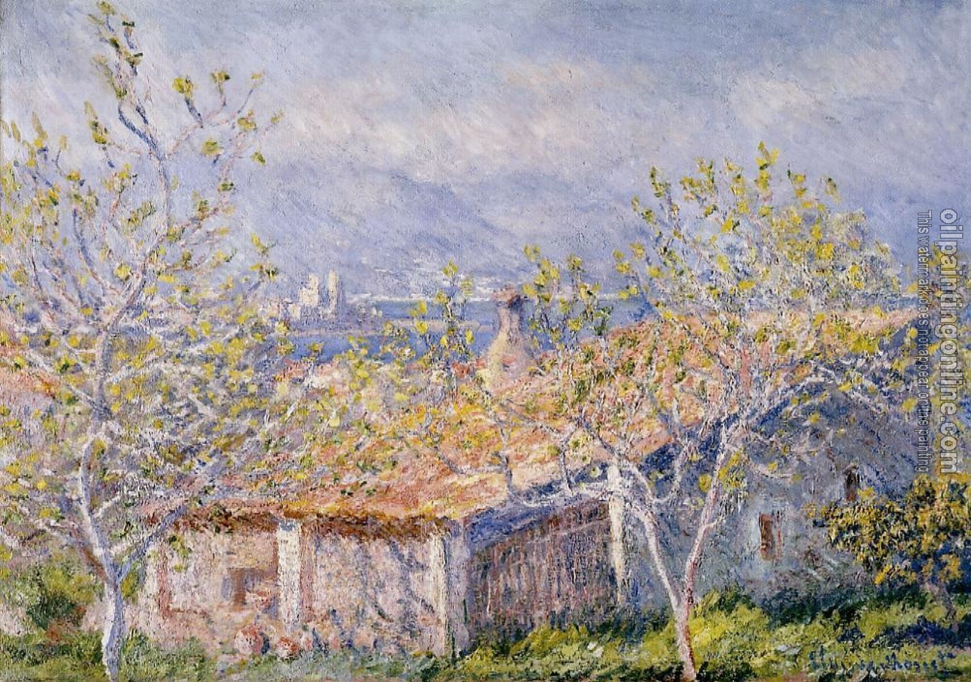 Monet, Claude Oscar - Gardener's House at Antibes
